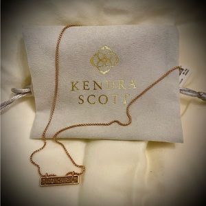 KENDRA SCOTT Rose Gold Necklace